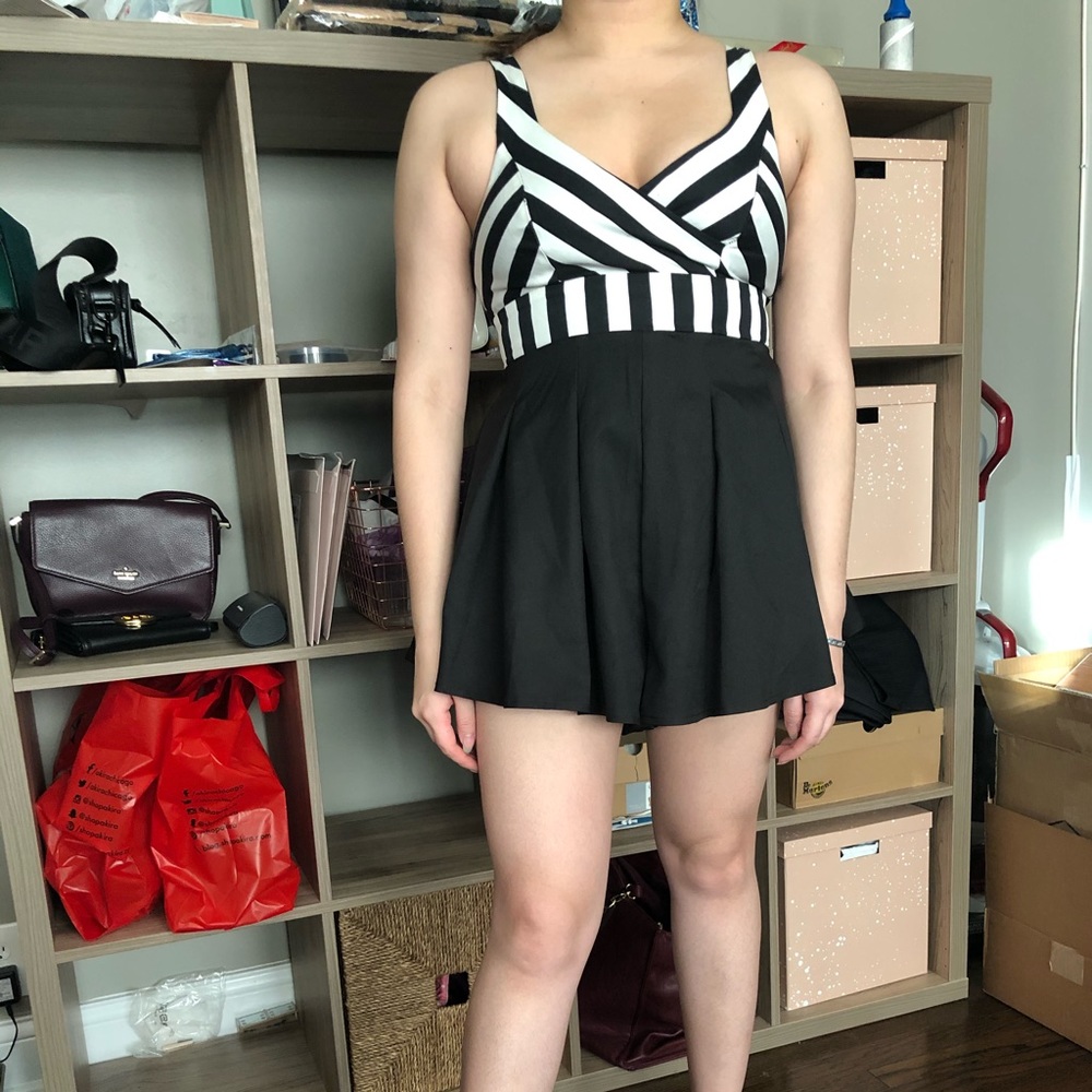 Striped Romper